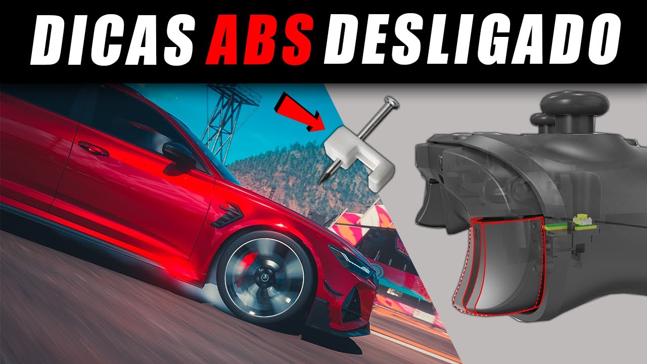 FH5   COMO JOGAR SEM FREIO ABS DICAS PARA INICIANTES