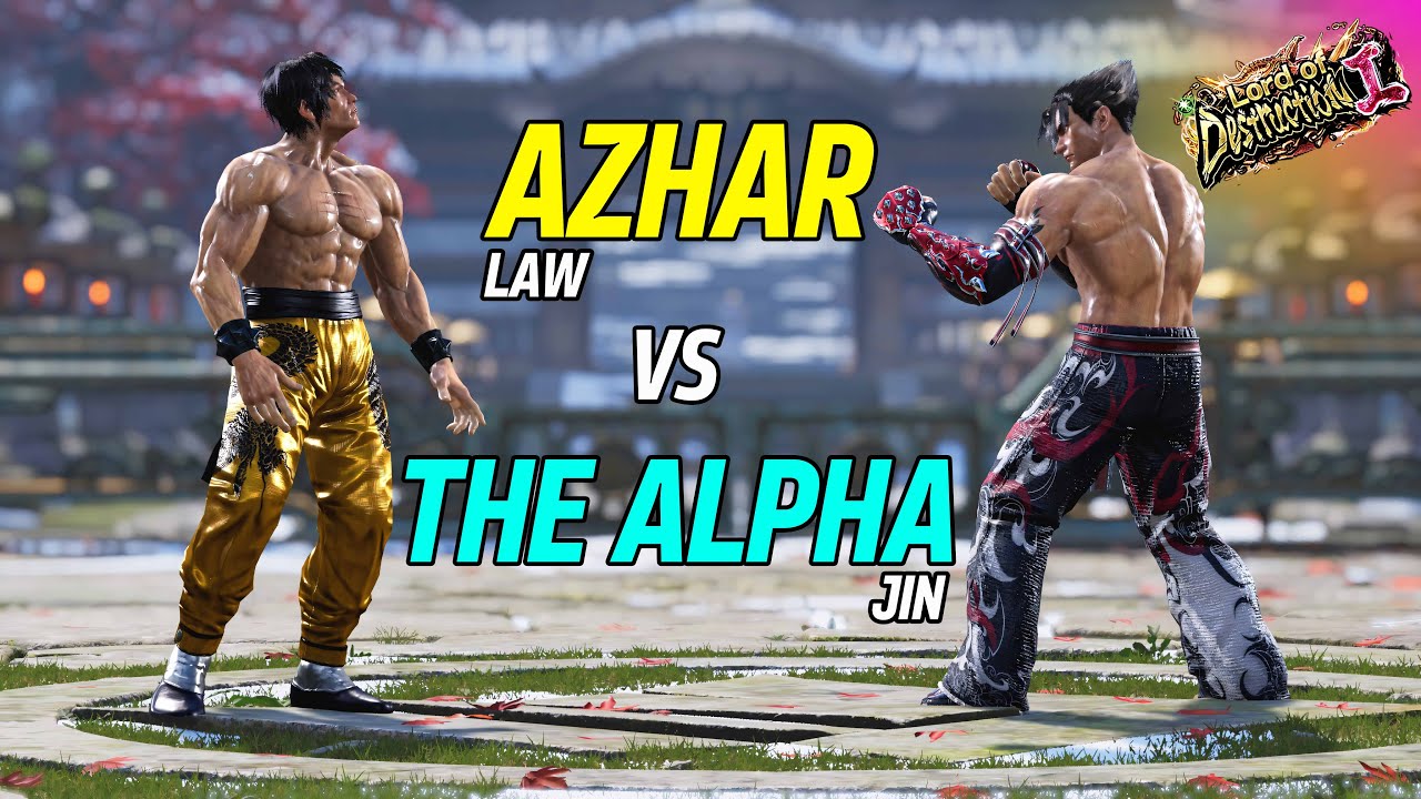 AZHAR (Law) Vs The Alpha (Jin) Peak Aggression-Tekken 8