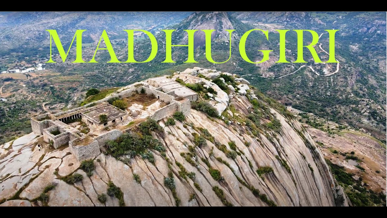 Madhugiri Hills l Drone View l Madhugiri Fort l Karnataka l UHD l 4K l DJI l DJI MAVIC AIR 2