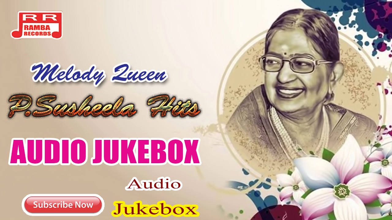 Top 10 Melodies of P Susheela | Tamil Movie Audio Jukebox Digital Re Master