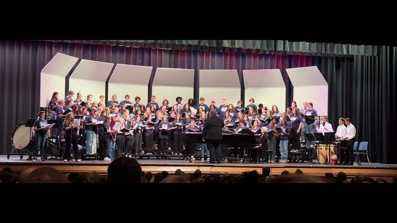 Washington County All County High School Chorus Performing O Sifuni Mungu 
