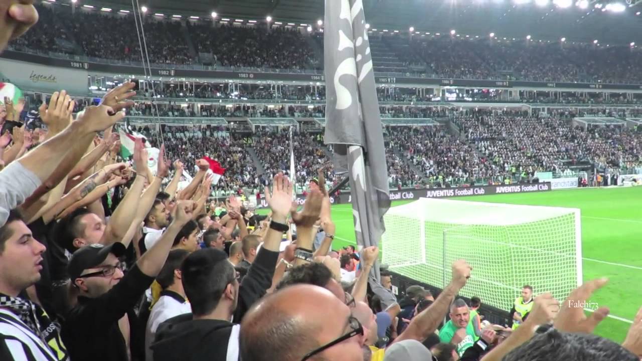 Juventus  Roma 3-2  05/10/2014 Curva sud