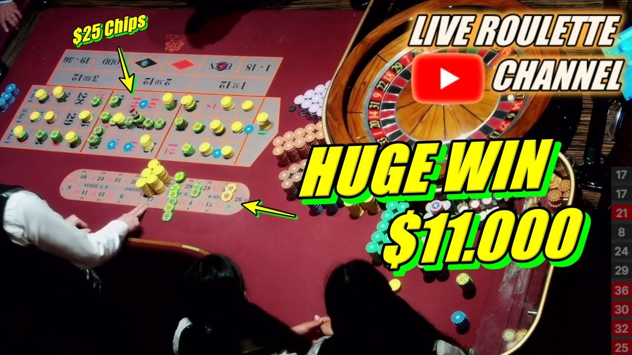 🔴 LIVE ROULETTE |🚨 HUGE WIN 💲11.000 In Amazing Vegas Casino 🎰 $25 Chips Inside Exclusive✅ 2025-02-05