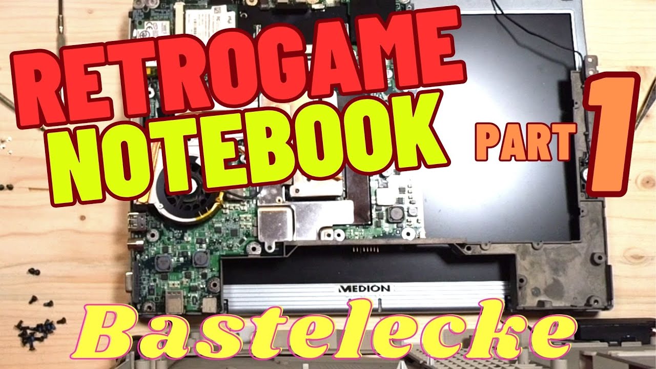 Bios Batterie wechseln am Medion MD95300 - Retrogames Notebook Part 1 - Bastelecke