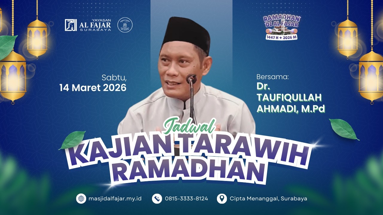 🔴LIVE TARAWIH RAMADHAN  | oleh Ustadz Dr. TAUFIQULLAH AHMADI, M.Pd.I