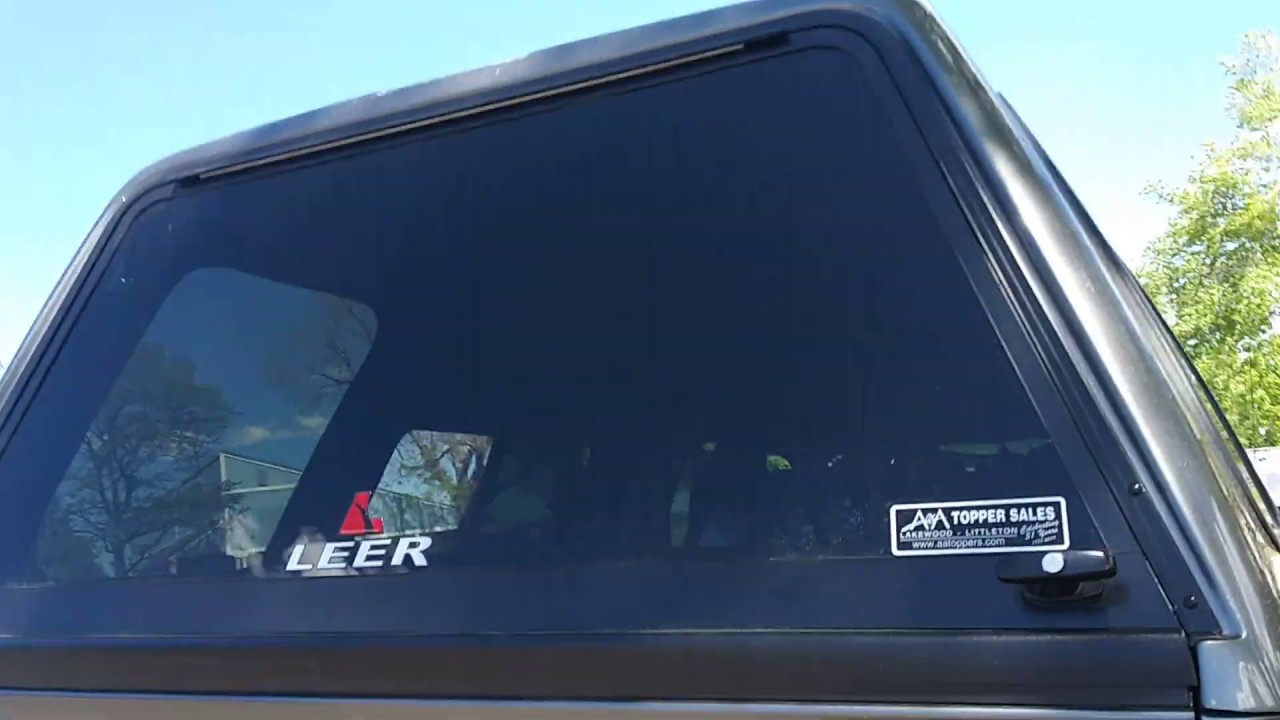 Leer 122 truck topper
