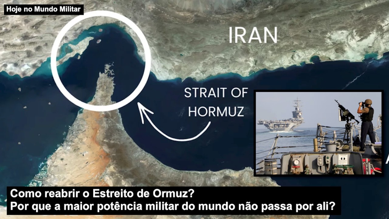 Como reabrir o Estreito de Ormuz? Por que a maior potência militar do mundo não passa por ali?