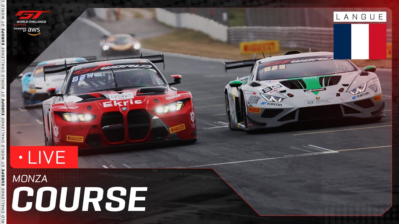 LIVE | Course | Monza | GT World Challenge Europe powered by AWS 2025 (Fran&ccedil;ais)