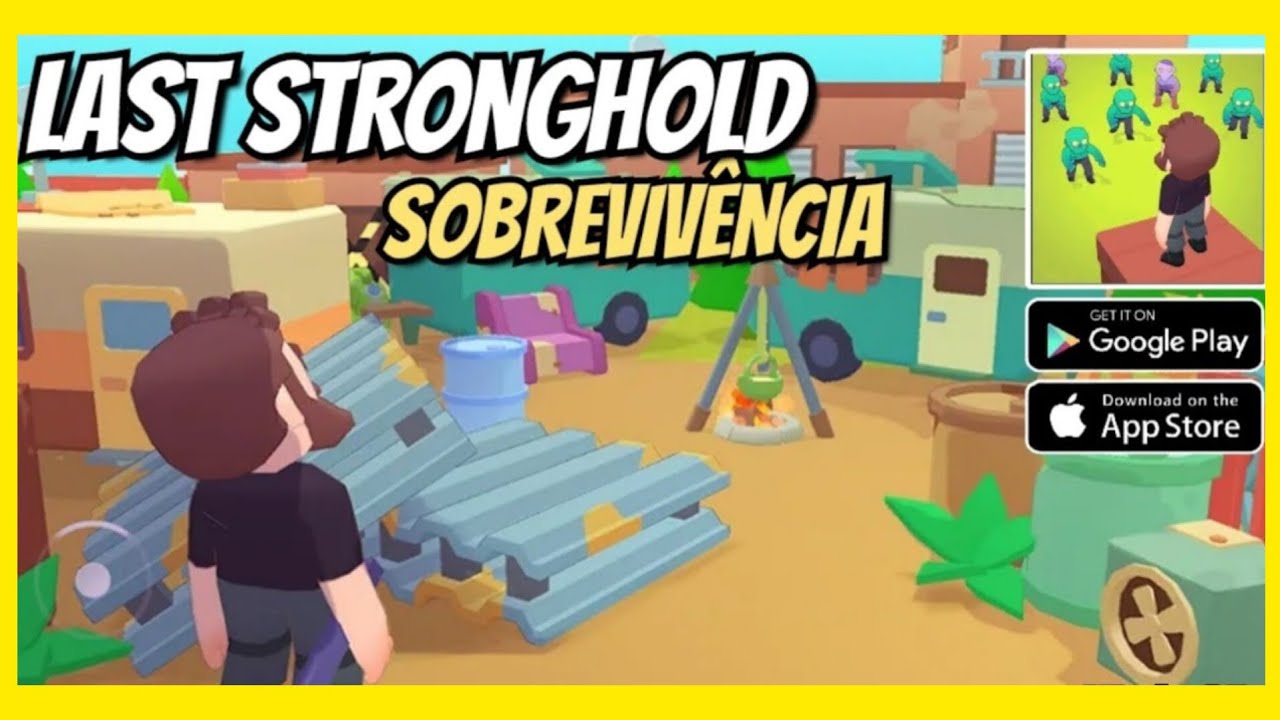 Last Stronghold, matando o Zumbi - Viviane Fernandes Gamer 