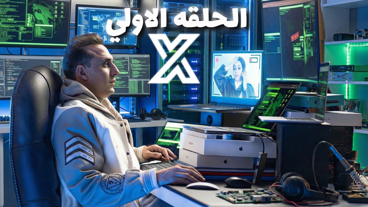 مسلسل اكس X ( الهكر ) - الحلقة الاولي 1️⃣