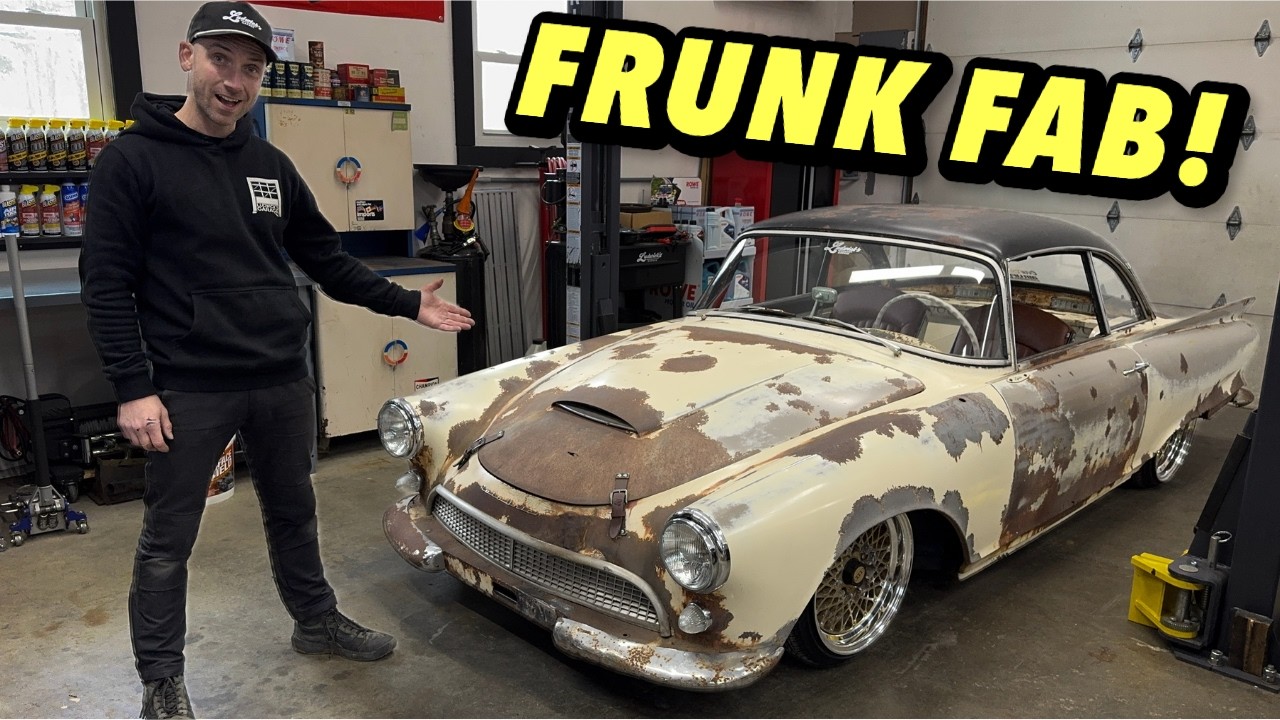 Converting The Engine Bay To A Trunk In My AUTO UNION (FRUNK?!)