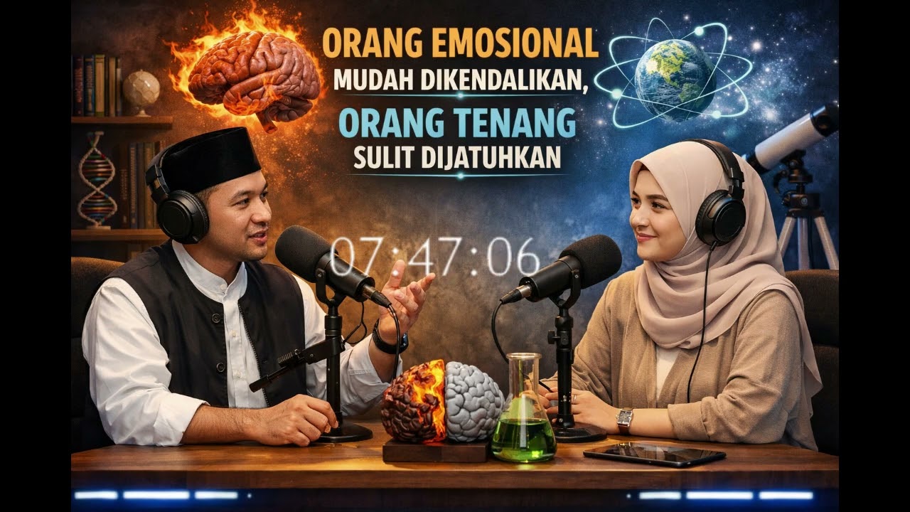 ORANG EMOSIONAL MUDAH DIKENDALIKAN, ORANG TENANG SULIT DIJATUHKAN