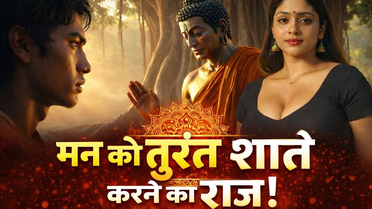 मन को तुरंत शांत करने का राज | Gautam Buddha Motivation | Mind Control Story