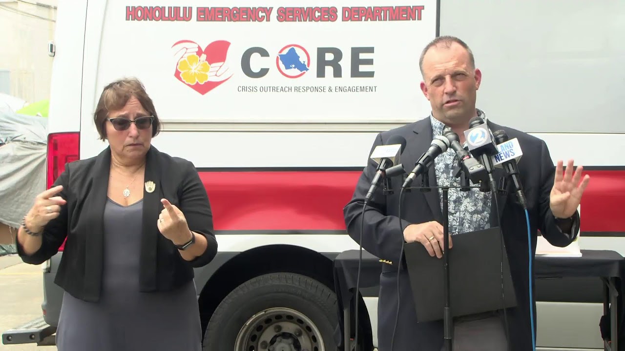 Live - GOVERNOR GREEN, MAYOR BLANGIARDI TO DISCUSS KEY INDICATORS IN 2024 POINT IN TIME COUNT