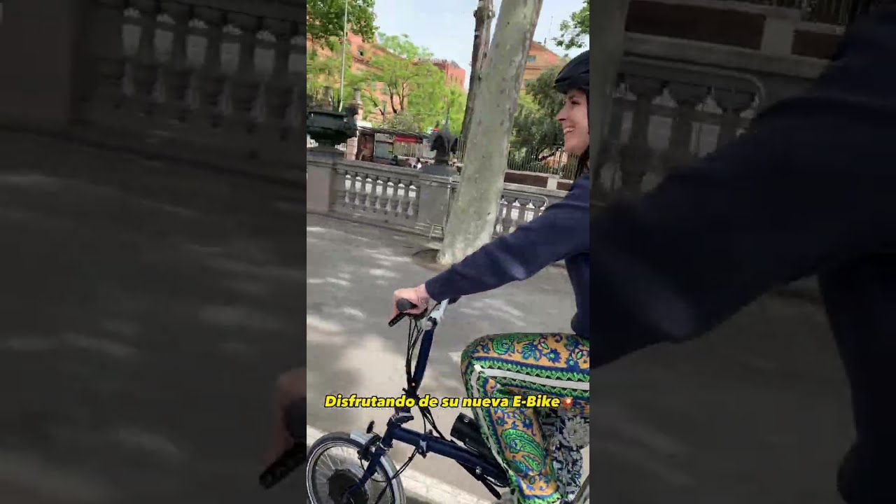 La experiencias de convertir una bici plegable Brompton en eléctrica