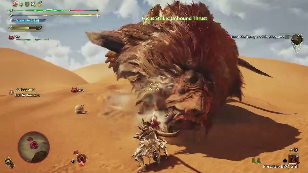 Hunt of the Day 3/14/26 Doshaguma VS  Long Sword