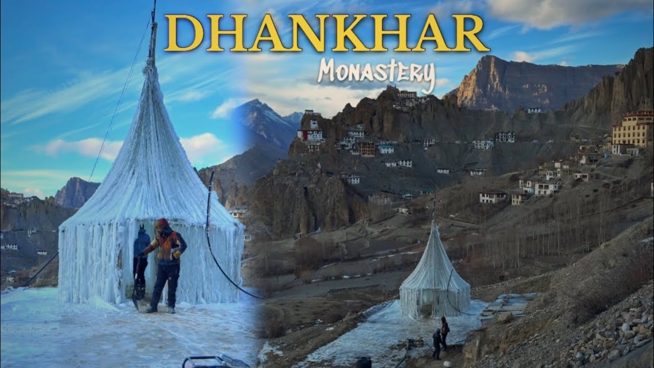 DHANKHAR MONASTERY ,SHICHLING,HIMACHAL PRADESH |Winter Spiti |#nonnarmy #nonnrider #dhankar #spiti 