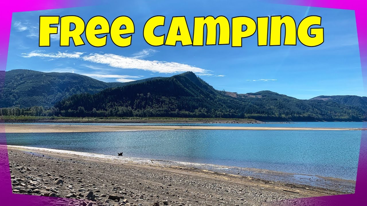 Free Camping at Riffe Lake in Washington State