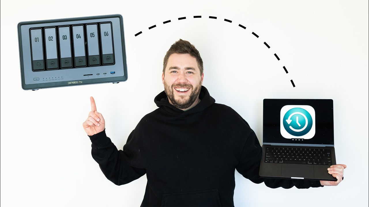 How to Back Up Your Mac WIRELESSLY (Time Machine + NAS)