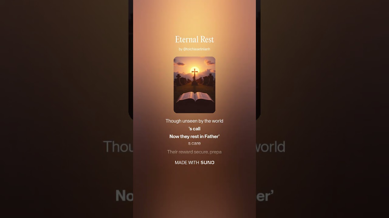 Eternal Rest, Hymn, Worship Song, Christian song, Markpi Studio