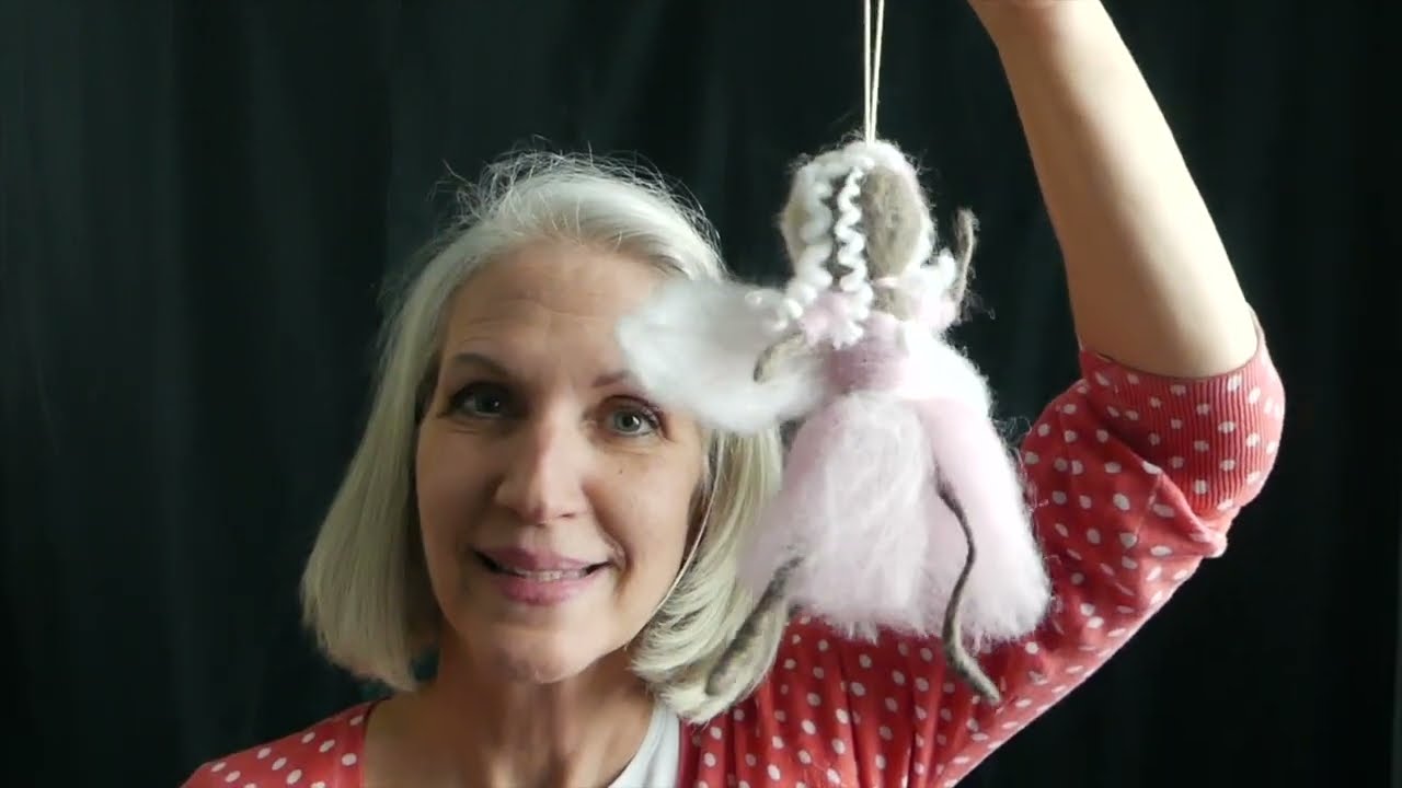 Felted Fairies ASMR - Needle Felting Wool