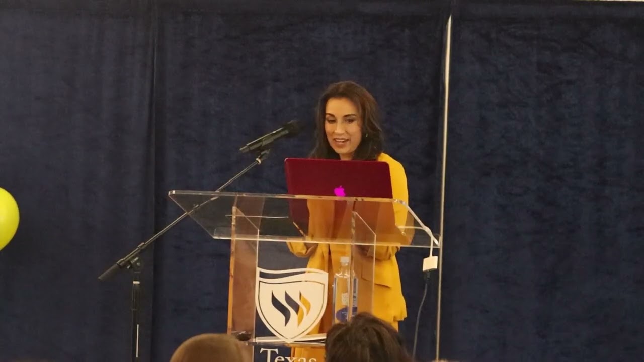 NBC 5's Deborah Ferguson provides wisdom at Texas Wesleyan Goosetree Symposium