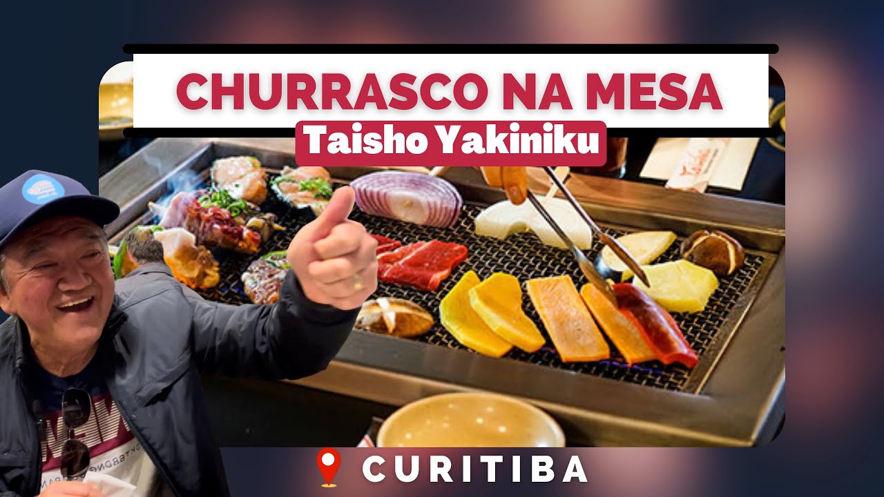 Curitiba - Churrasco Japones na mesa, tudo a vontade,  conheça o Taisho Yakiniku