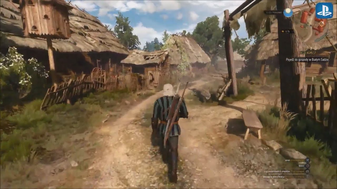The Witcher 3 Free Roam Gameplay