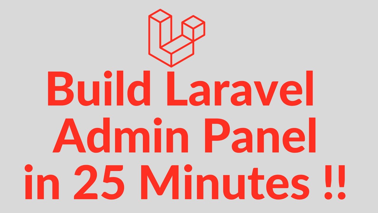 Install Laravel Admin Panel | Admin Dashboard in Laravel | Admin Panel Laravel | Laravel Tutorial
