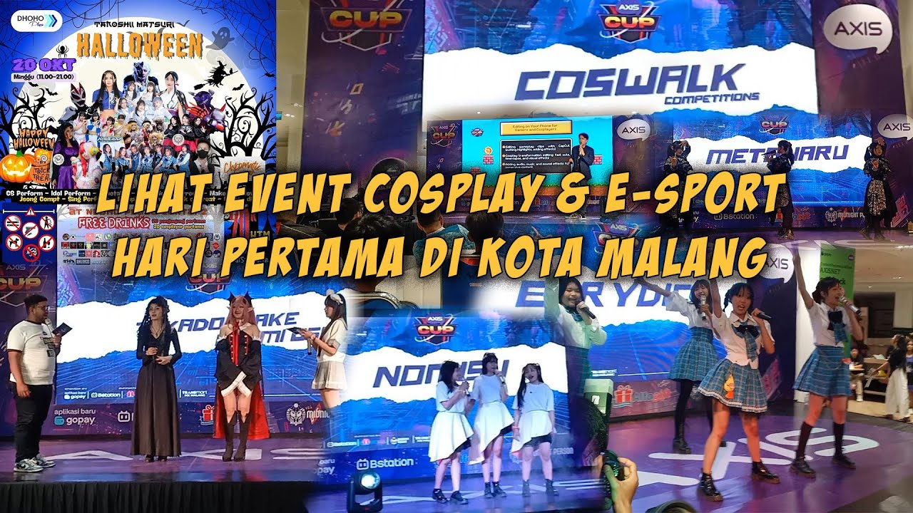 Hari Pertama Cosplay Di Kota Malang, Yuk Lihat Keseruan Cosplayer Disini