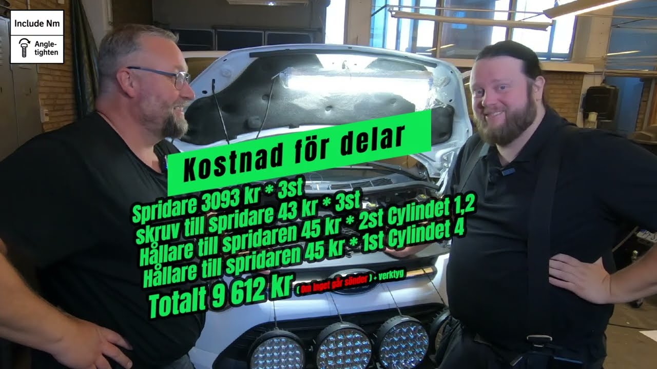 Byta spridare FORD TRANSIT CUSTOM | Steg för steg guide