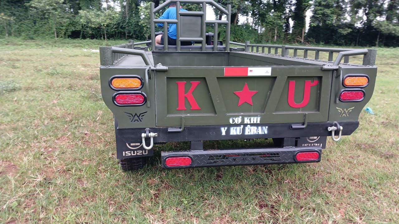 GARAGE KƯ ÊBAN sản xuất xe cong nong 4x4   2024..