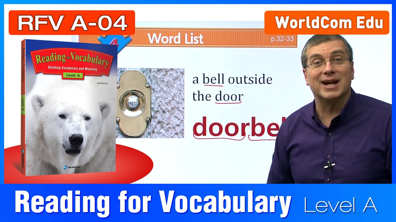 Learn English | Reading for Vocabulary | Level A | Lesson 04 |  Brian Stuart  (미국교과서) (영어 강의)