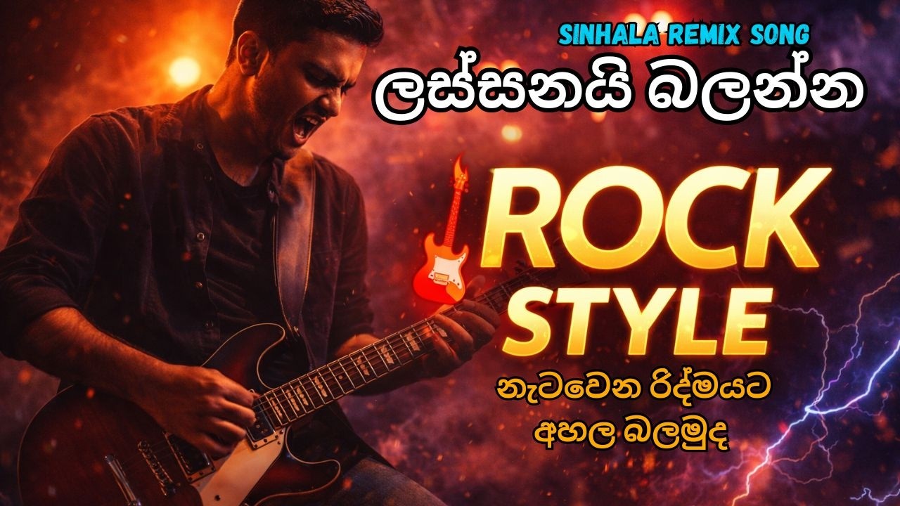 ලස්සනයි බලන්න | Lassanai Balanna 🔥 Rock Remix | Sinhala Rock Vibes | 2026 Viral Hit