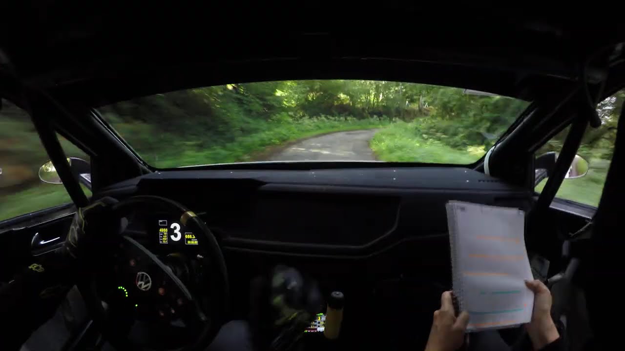 Rallye CANTAL 2024 -  ES3 Prunet - ANDRE Stéphane / PAPON Lucie