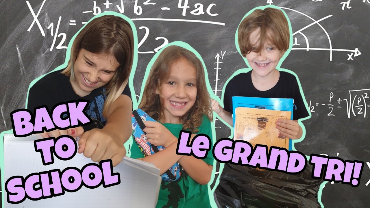 Back To School: on trie nos fournitures scolaires de l'an dernier!