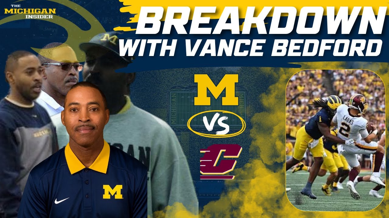 Michigan defensive breakdown with Vance Bedford (week 3) - CMU recap; Nebraska preview