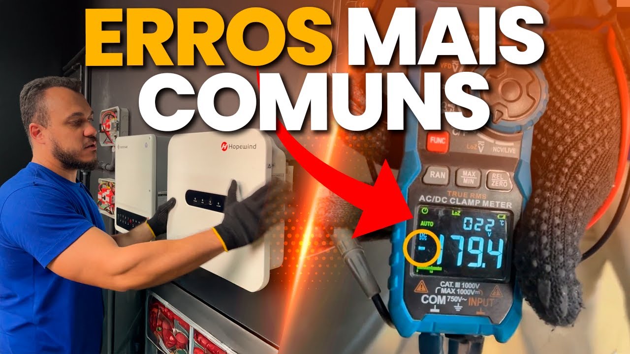 Não FAÇA isso ao instalar o INVERSOR SOLAR!