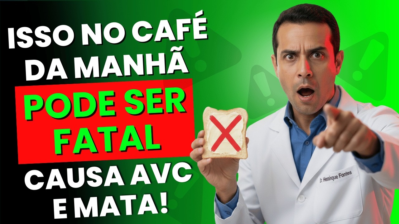 Morreu de AVC por Comer ISSO no Café da Manhã | DR. HENRIQUE  FONTES