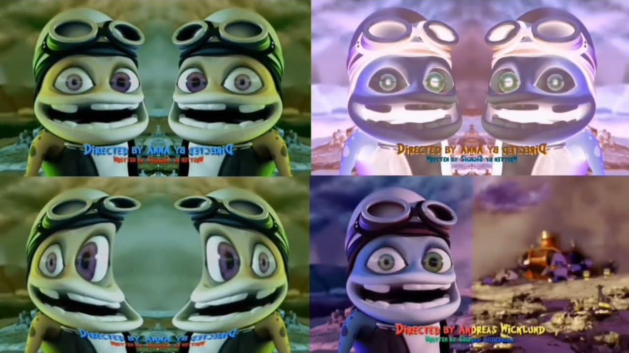 Crazy Frog Funny Song Ending Effects (Klasky Csupo 2001 Effects) Combined Reversed