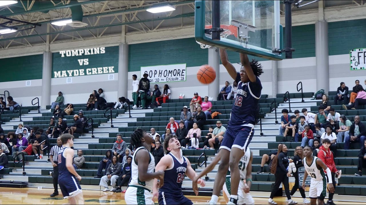 Tompkins @ Mayde Creek Varsity Basketball