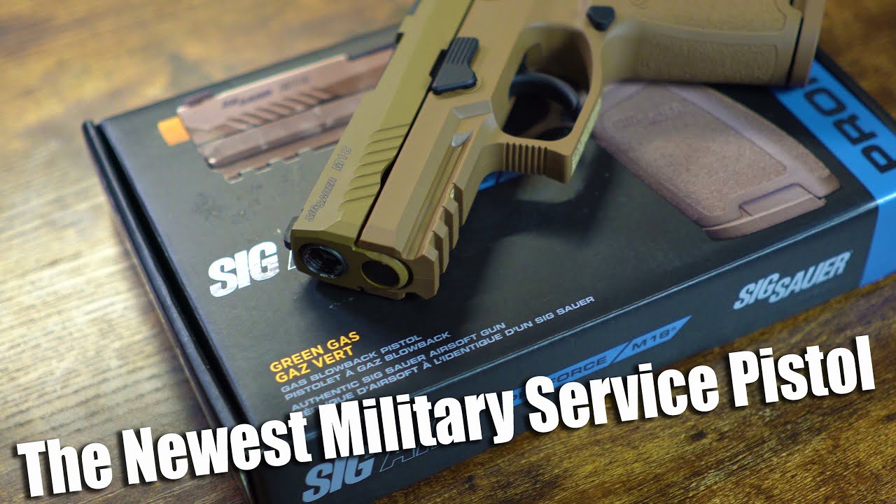 Обзор пистолетов SIG Proforce M17 и M18 Green Gas