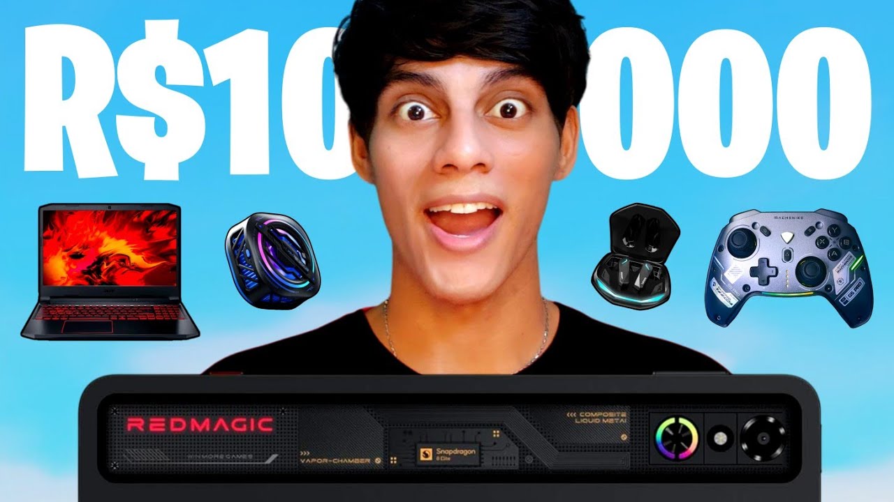 MEU NOVO SETUP DE R$10.000 PARA 2026!