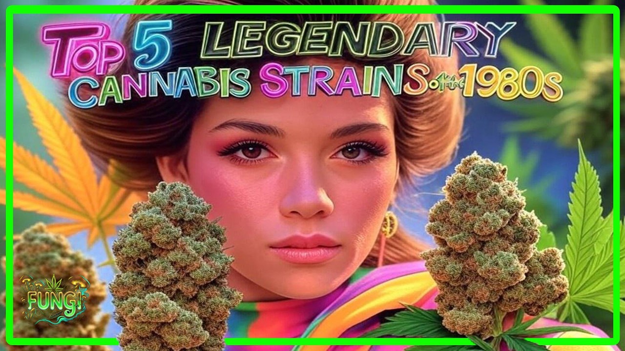 Top 5 Cannabis Strains of the 80s 🌿✨ |  FUNGI Co.