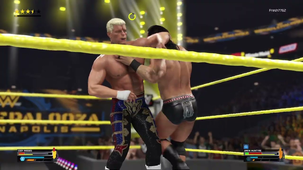 WWE 2K25 - Wrestlepalooza | Part 5 | Cody Rhodes Vs Drew Mcyintre WWE Championship