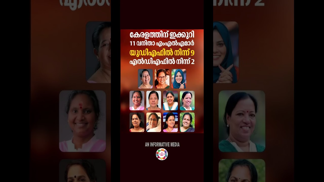 11 Female MLA🔥 #shorts #AssemblyElections2026 #electionresult #keralaassemblyelection2026