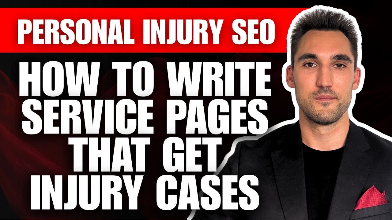 How to Write Personal Injury Service Pages That Get Cases
