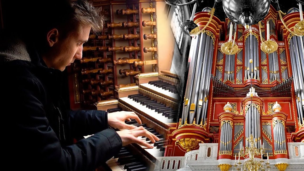 'Amazing Grace' with Bagpipe Sound on Pipe Organ with Spanish Trumpets - Paul Fey