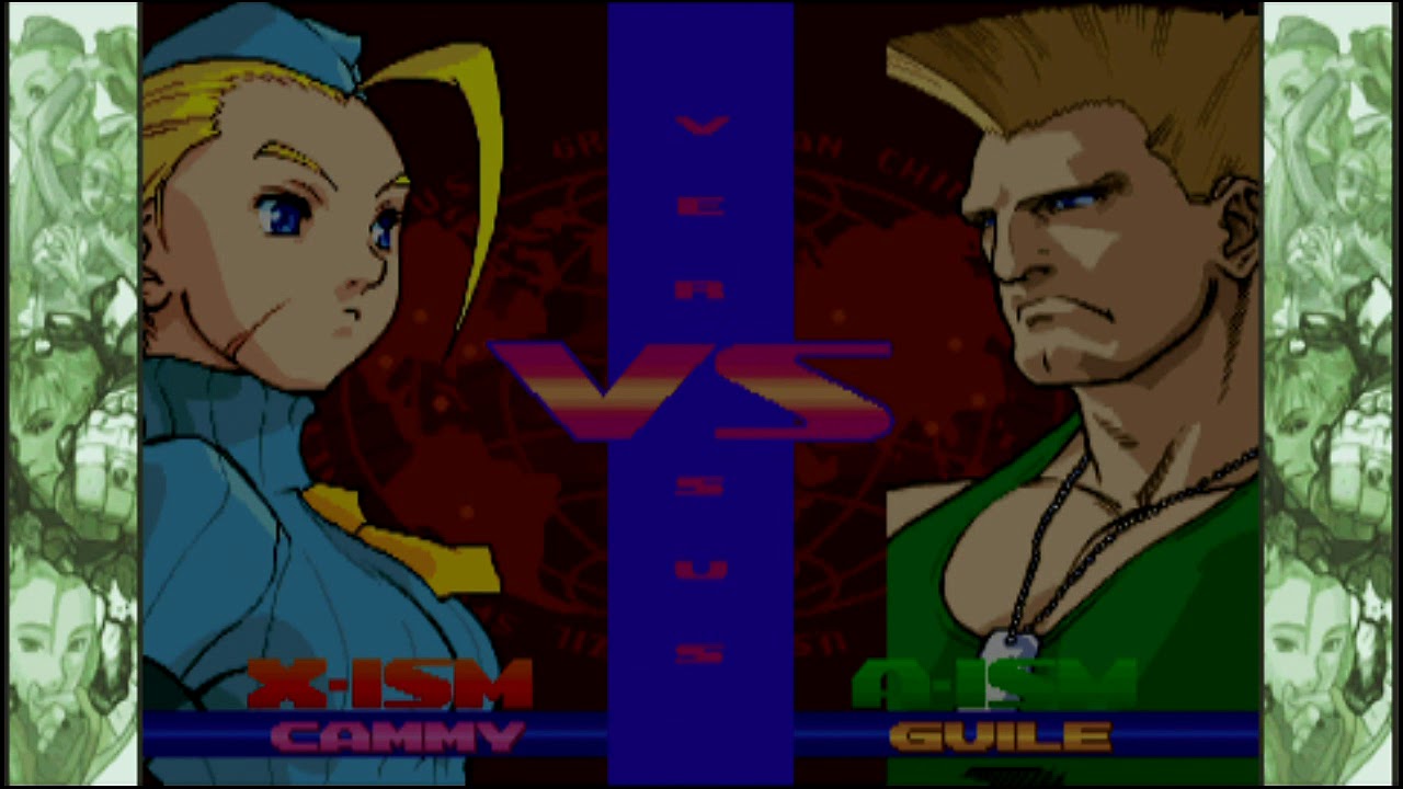 Street Fighter Alpha 3 MAX (PSP) Arcade as Cammy