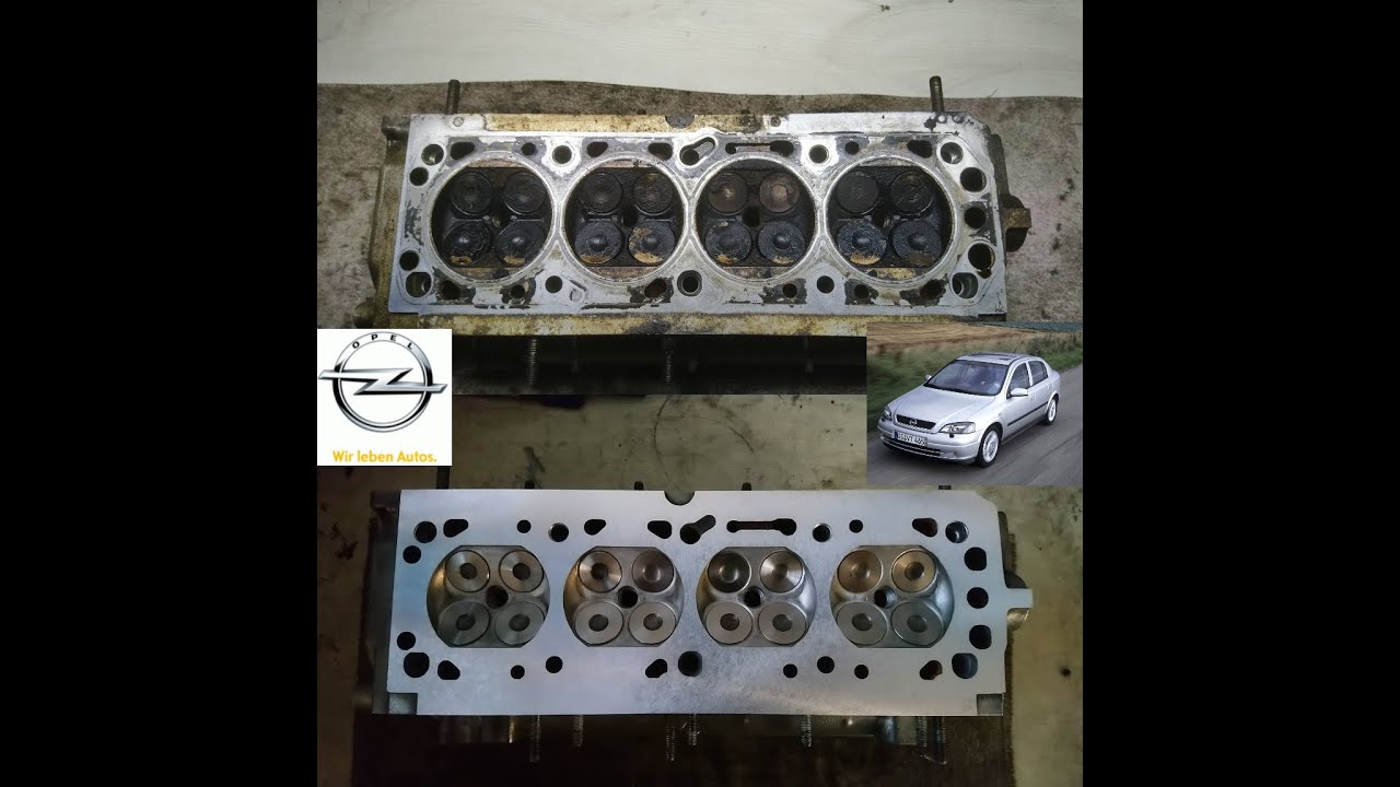 Opel Astra Z16XE Zafira , Meriva 1.6 B Hengerfej felújítás Cylinder head restoration resurfacing